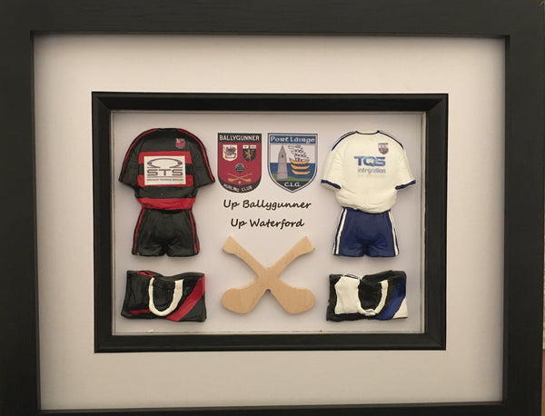 Double kit frame with hurls
